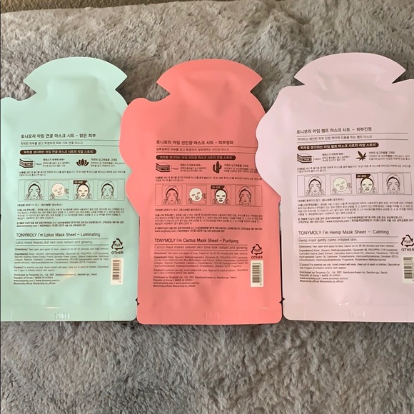 Add free to any purchase! 3 TONYMOLY Sheet Masks - Picture 2 of 2